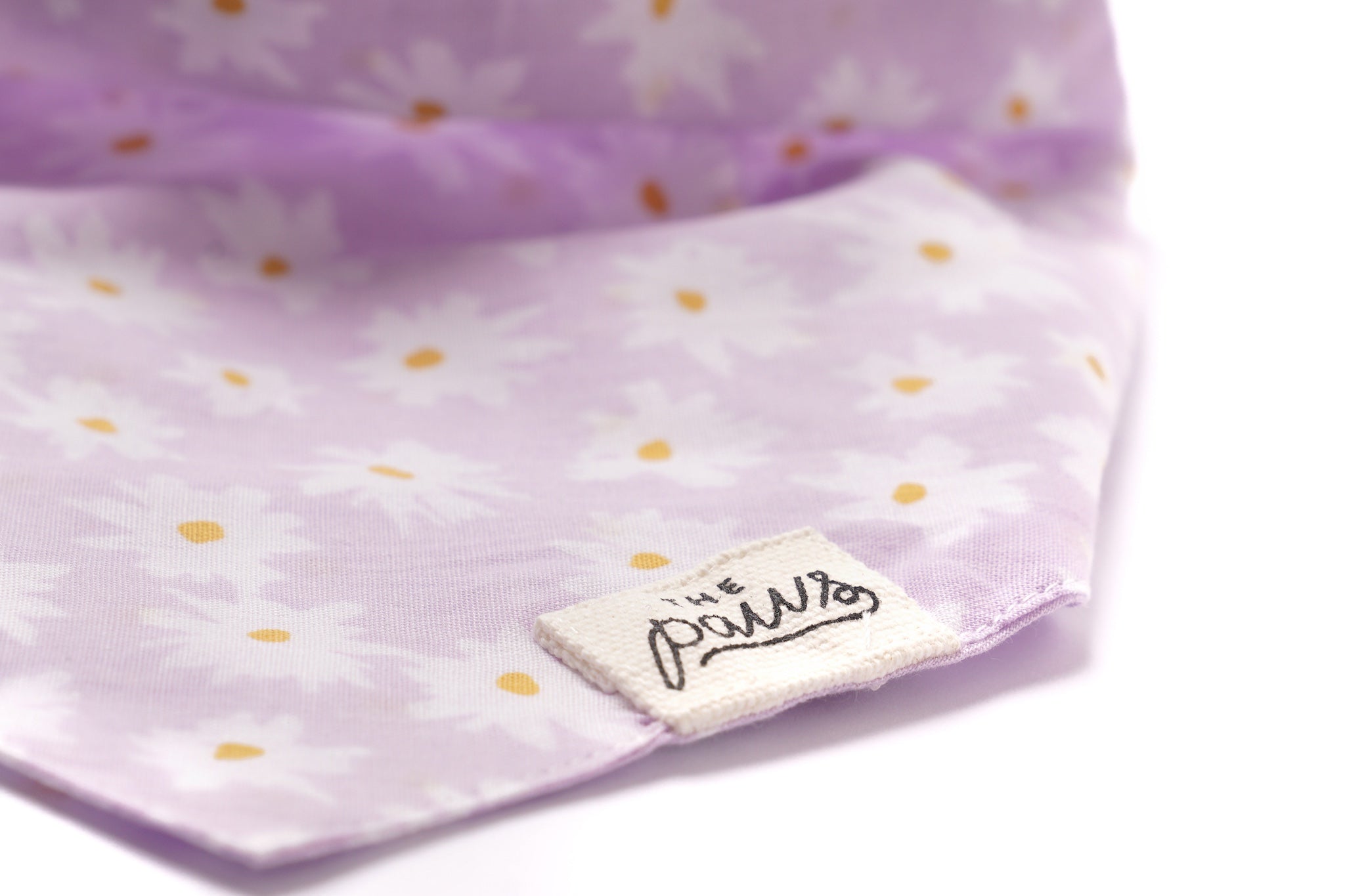 Belle dog bandana detail- The Paws