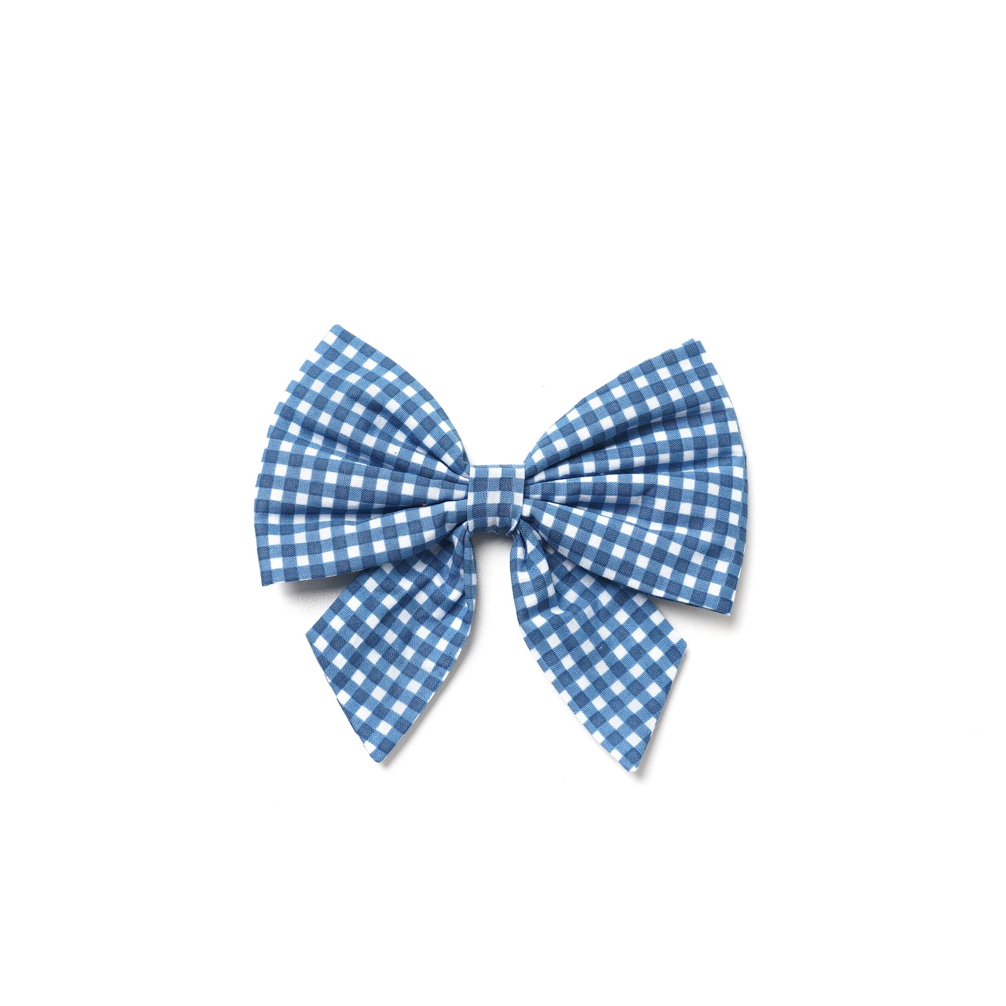 Sailor Bow - Blue Gingham