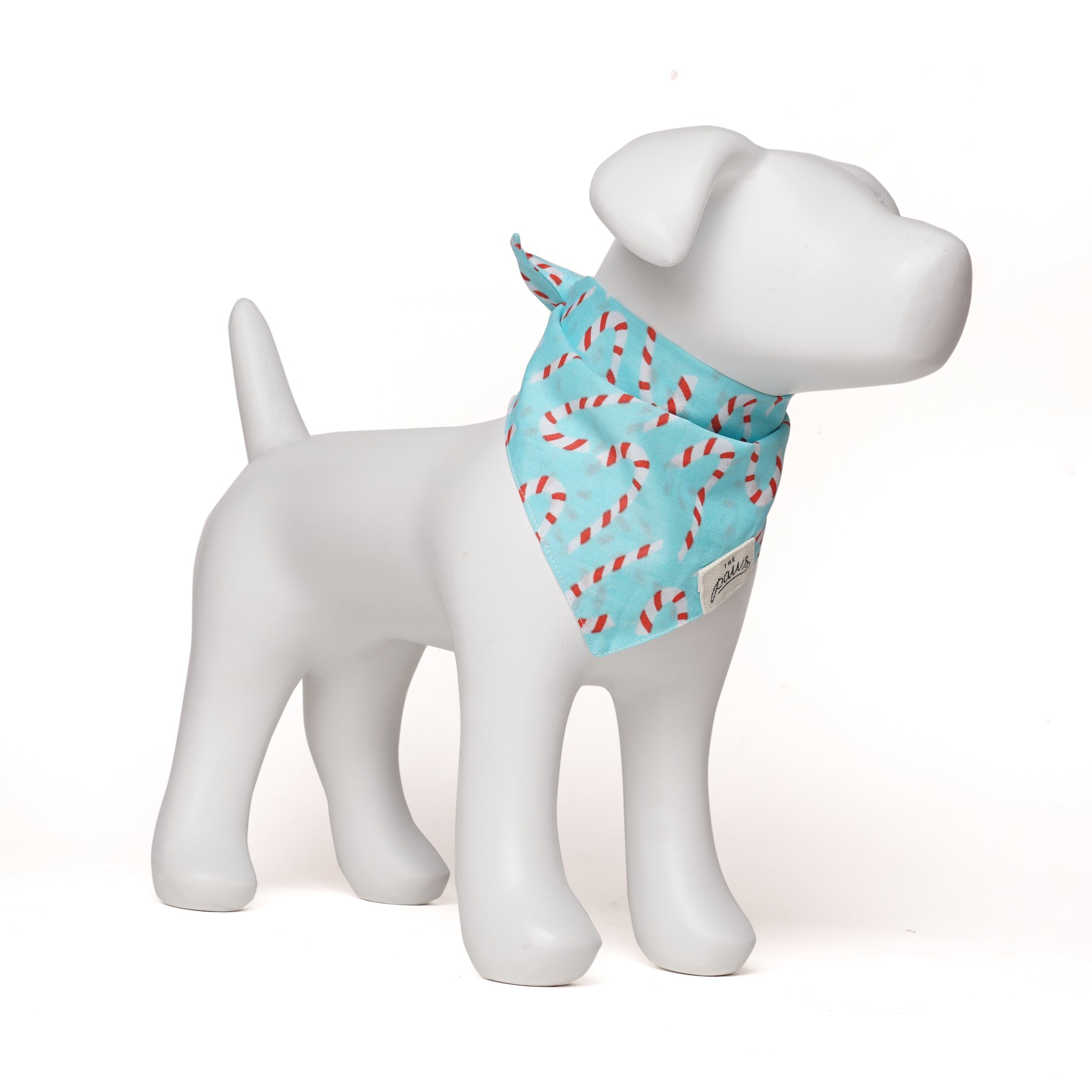 Candyland blue dog bandana