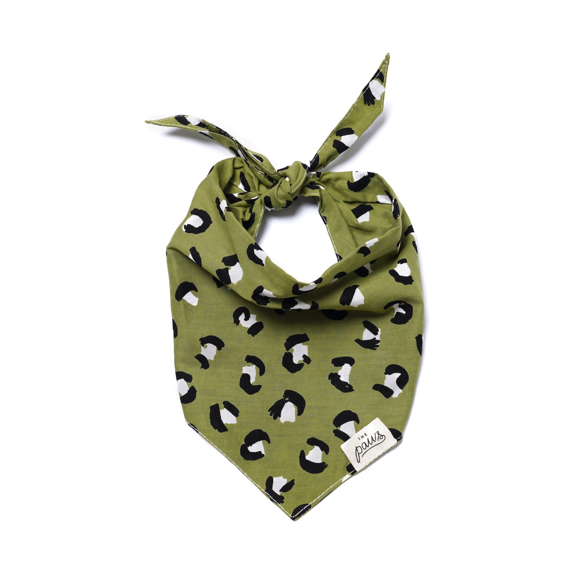 Olive Dog Bandana