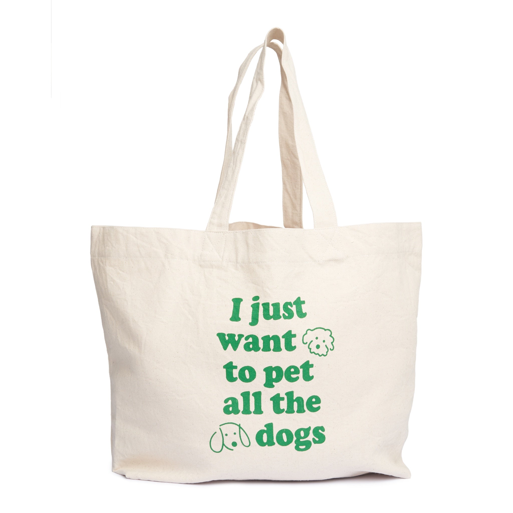 Giant Tote - Pet All The Dogs