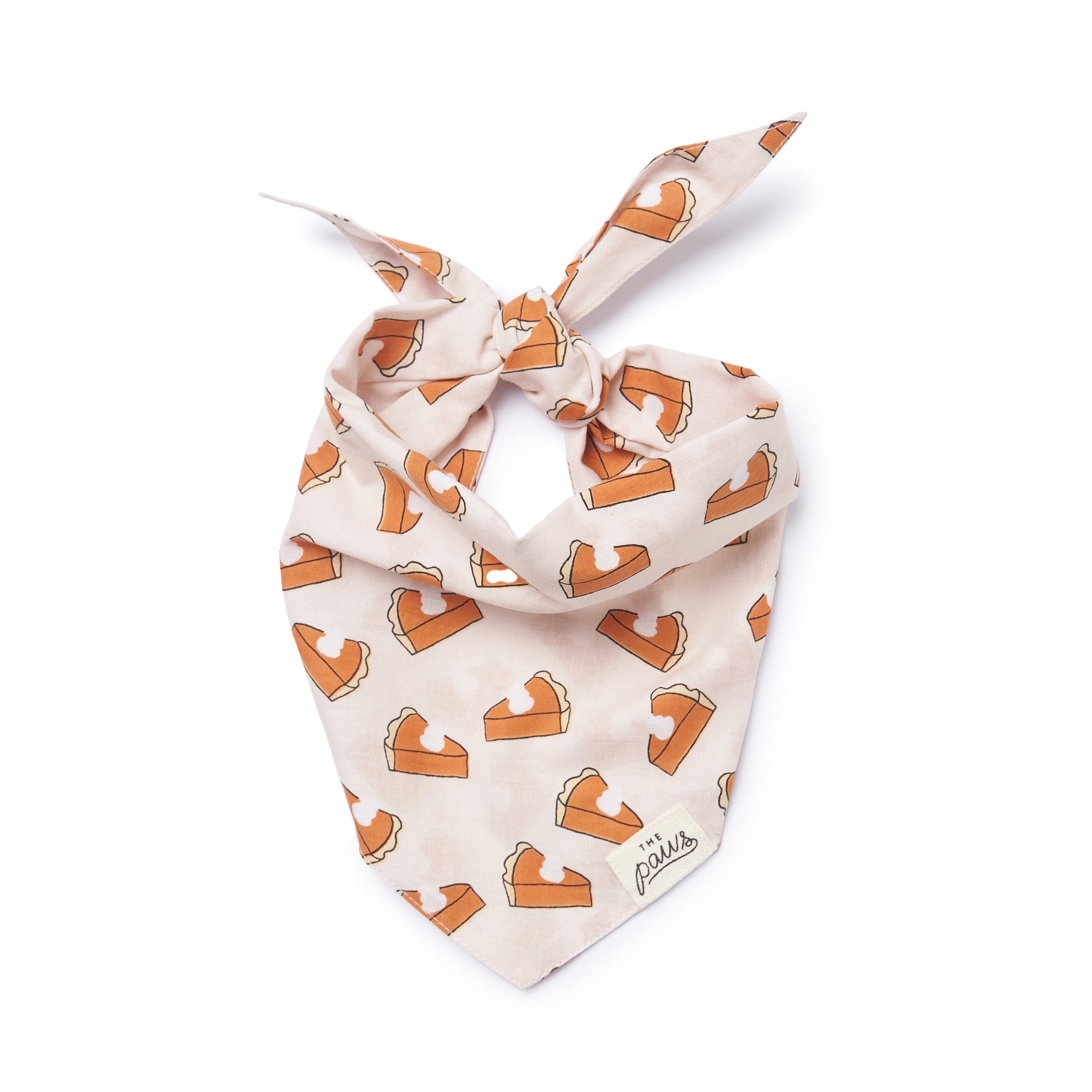 Pie dog bandana- The Paws