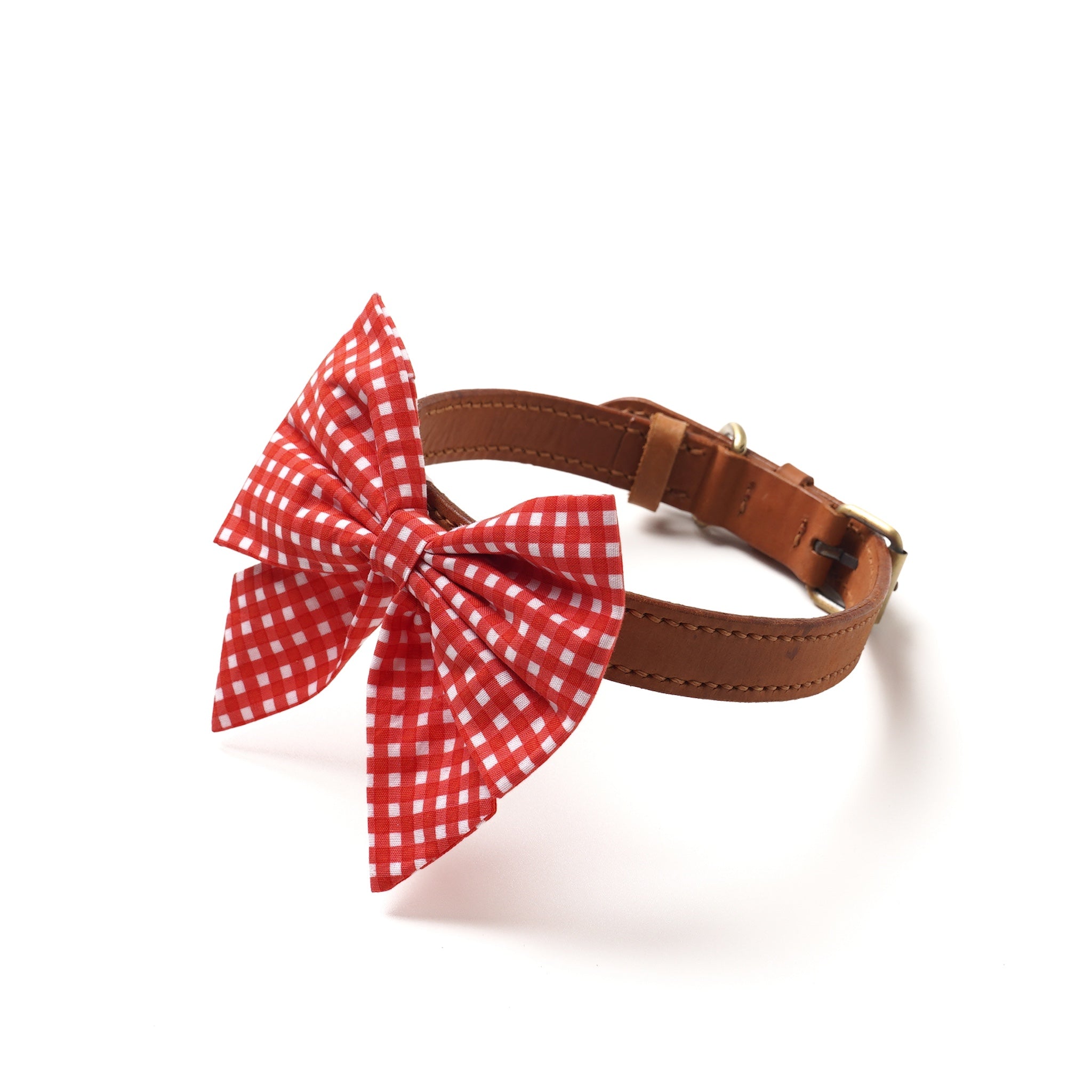 Sailor Bow - Red Gingham